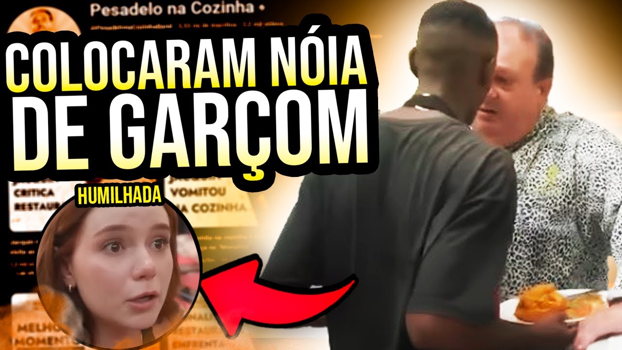 AM3AÇOU o Jacquin no Pesadelo na Cozinha...