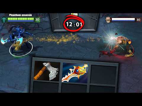 First Item 12Min Divine Rapiers Hard Carry Phantom Assassin 🔥🔥🔥42Kills One Shot  | Dota 2