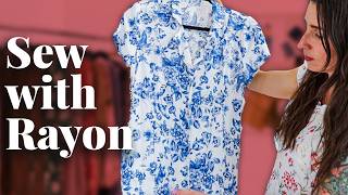 How to Sew With Rayon | Fabric Guide