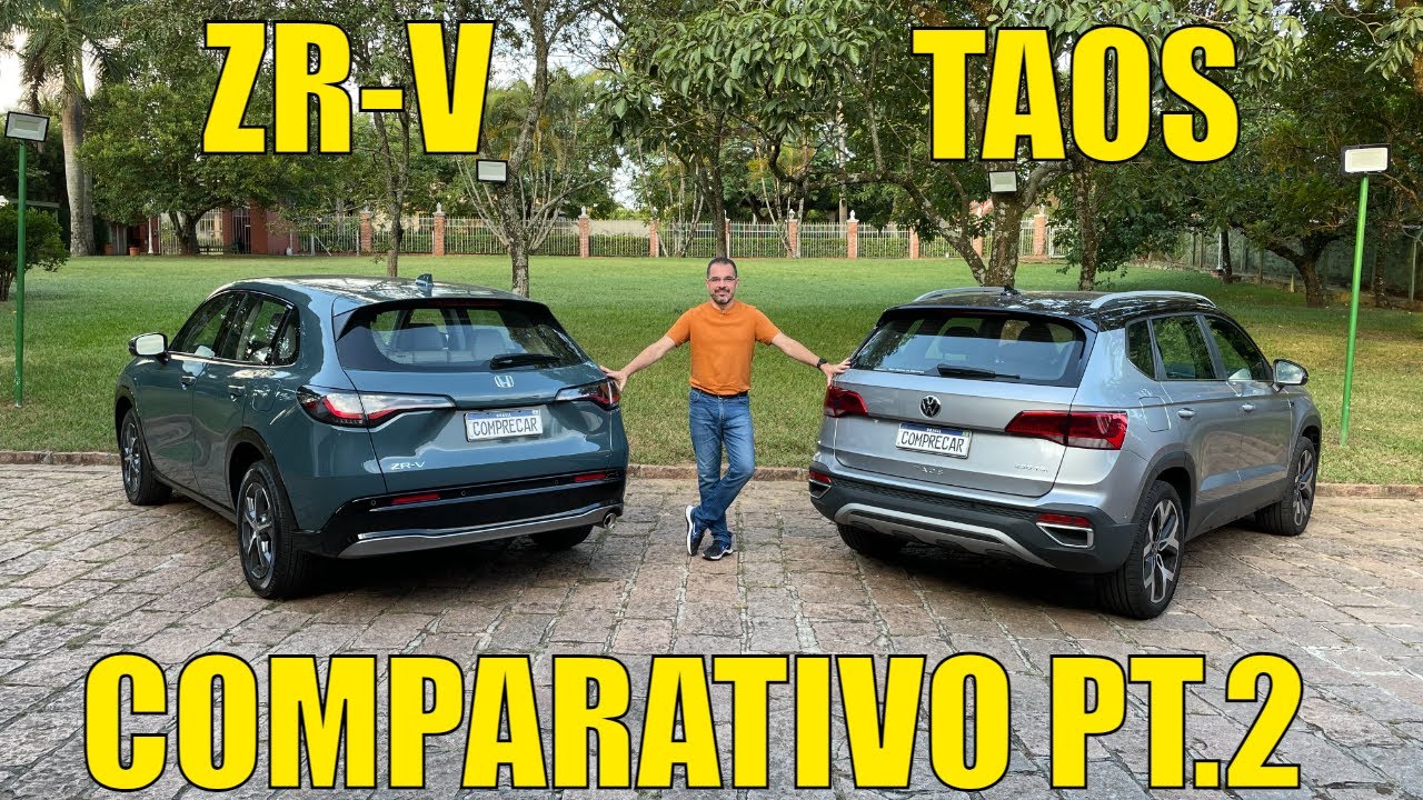 Comparativo: Honda ZR-V x Volkswagen Taos - Parte 2