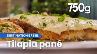 Tilapia Pane A La Sauce Tomate Et Au Fromage - 750g