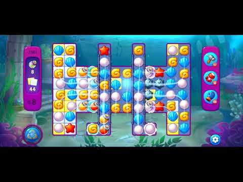 Fishdom Super Hard level 7501 no boosters フィッシュダム