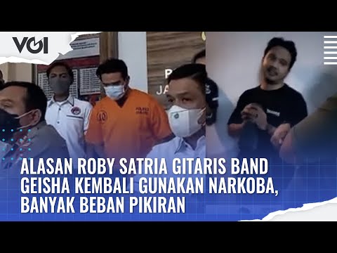 Alasan Roby Satria Gitaris Band Geisha Kembali Gunakan Narkoba, Banyak Beban Pikiran