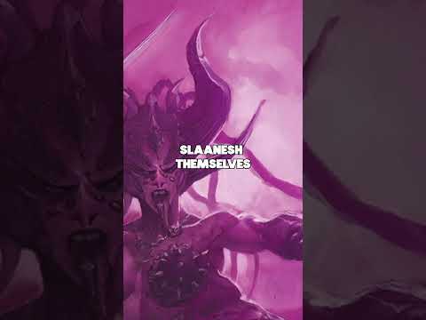 The Silver Knight of Slaanesh EXPLAINED in 60 Seconds #warhammer #warhammer40k #lore #explained