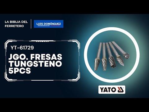Фрезы карбидные YATO 10 мм, шпиндель 6 мм, комплект 6 шт. Фрезы карбидные YATO 10 мм, шпиндель 6 мм, комплект 6 шт.