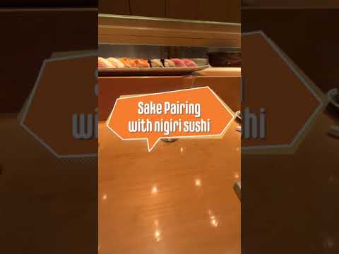 how to pair sake with omakase sushi dinner
