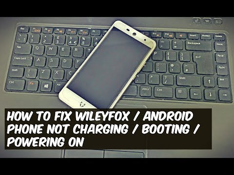 How to FIX Wileyfox / Android phone not charging / booting / powering on