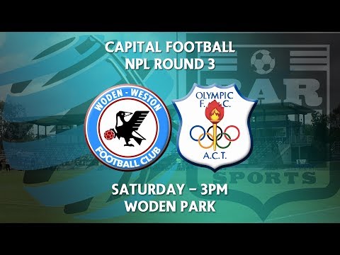 2018 Capital Football NPL Round 3 - Woden Weston v Canberra Olympic