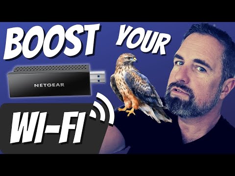 NETGEAR Nighthawk WiFi 6 USB 3.0 Adapter (A7500) – AX1800 Dual-Band Wireless Gigabit Speed (Up to 1.8Gbps) – Works with Any WiFi 6 or WiFi 5 Router Or Mesh System - for Windows PC video review thumbnail