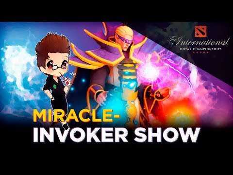 Dota 2 The International 2017 - Miracle's Invoker Show [Day 1]