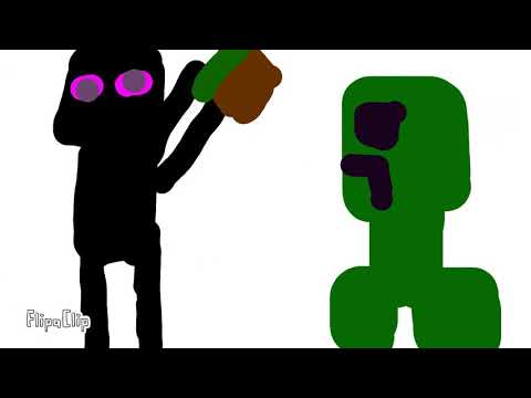 Enderman vs Criper