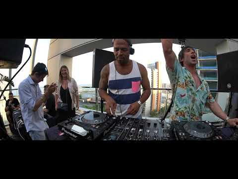 LEXLAY b2b RAY OKPARA @ Happy Techno Rooftop - Barcelona (ES) Offweek 2019