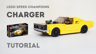 Tutorial - Dodge Charger Lego Speed Champions 76901 Supra Alternate Build Instructions