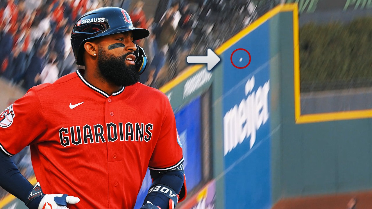 Jo Adell was THIS close to tying ALDS Game 2 for the Guardians! 🤏 | MLB Highlights