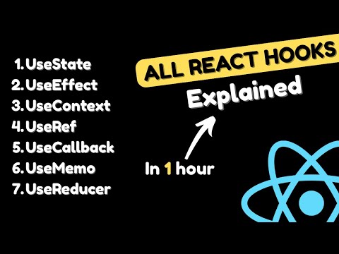 React Hooks Full Course 2025 🚀 | Learn All React Hooks in One Video