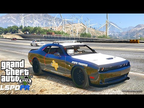 GTA 5 MOD LSPDFR 649 - TEXAS PATROL !! (GTA 5 REAL LIFE PC MOD)
