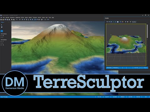 TerreSculptor -- Awesome & Free World Building Software!