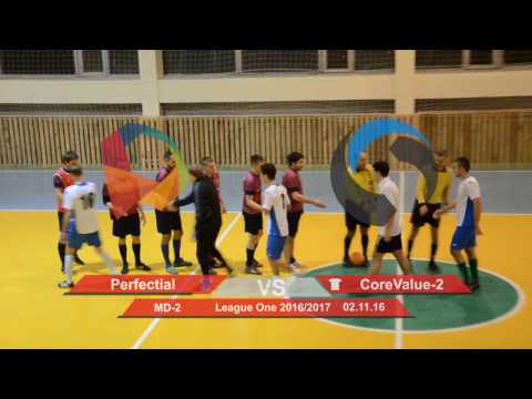 Perfectial 4 - 5 CoreValue-2 (League One 2016/2017, Group Stage Highlights)