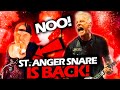 JAMES HETFIELD REACTION WHEN LARS ULRICH PLAYS WITH ST ANGER SNARE LIVE 2023 METALLICA