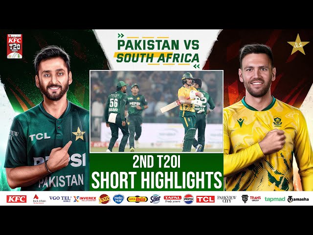 Short Highlights | Pakistan vs South Africa T20I Series | 2nd T20I | PCB | M2R1U