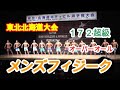 【メンズフィジーク】東北北海道大会172超級ハイライト