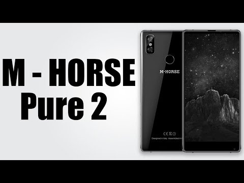M - HORSE Pure 2 - 5.99 inch / Android 7.0 / 4GB RAM + 64GB ROM / 16.0MP + 2.0MP Dual Rear Cameras