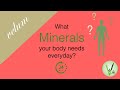 Minerals Why Minerals Are Essential Nutrients Minerals You Need Every Day Groups Of Minerals