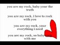 Beyonce - You Are My Rock Lyrics 