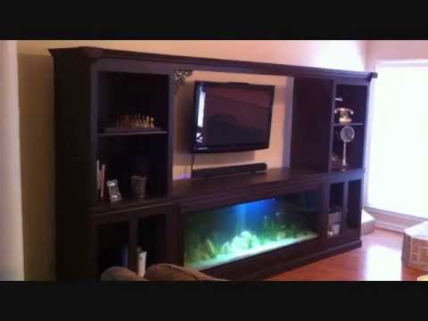 Entertainment Center Aquarium Click Here To Enlarge