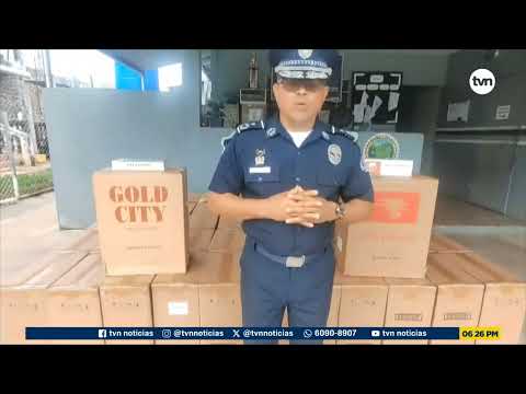 Decomisan más de 550mil cigarrillos presuntamente de contrabando en San Félix al oriente de Chiriquí