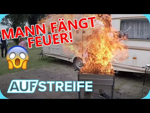 Schock auf dem Campingplatz: Streit, Explosion & verletzte Urlauber! |Auf Streife-Ganze Folge|SAT.1
