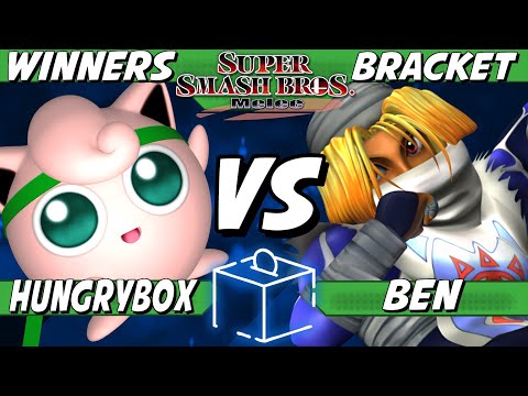 Coinbox 52 - Hungrybox (Jigglypuff) vs Ben (Sheik) Winners Bracket - Smash Melee