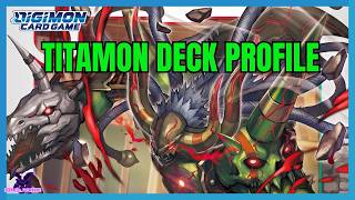 TITAMON TOP 1 Deck profile! #digimon #digimoncardgame #digimontcg