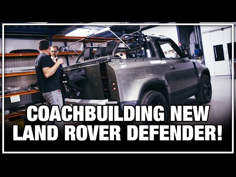 Land Rover Defender based coachbuilt convertible! Heritage Customs Valiance | Niels van Roij Design