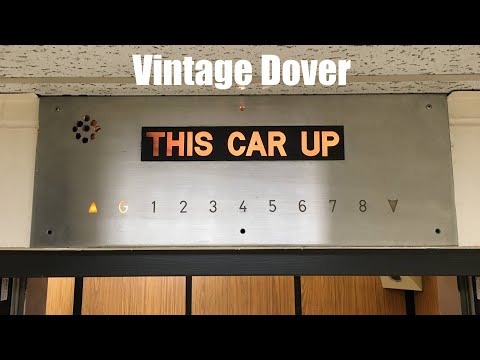 Awesome Vintage Dover Traction Elevators @ The Government Center Ramp - Minneapolis, MN