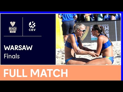 Full Match | 2022 Volleyball World Beach Pro Tour Futures | Warsaw | Finals - YouTube