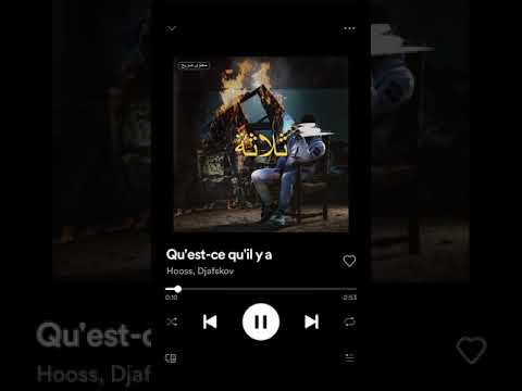 Hooss // Qu’est-ce qu’il y a // Feat Djafskov // Vol. 3 THLETA