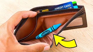 Start Carrying a Crayon in Your Wallet, Here's Why