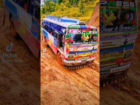 Offroad viral bus Nepal #bus #trending #nepal #viral #shortsvideo #youtubeshorts