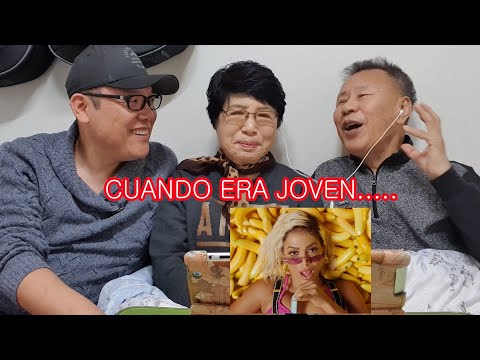 KOREAN PARENTS REACT BANANA LATIN MUSIC, WITH HEIGHT (REGGATON)