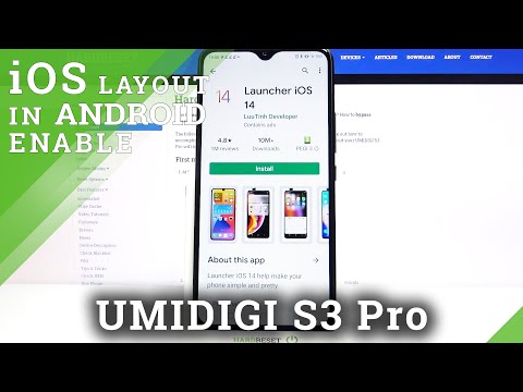 How to Download and Apply iOS Launcher in Umidigi S3 Pro – iPhone Layout