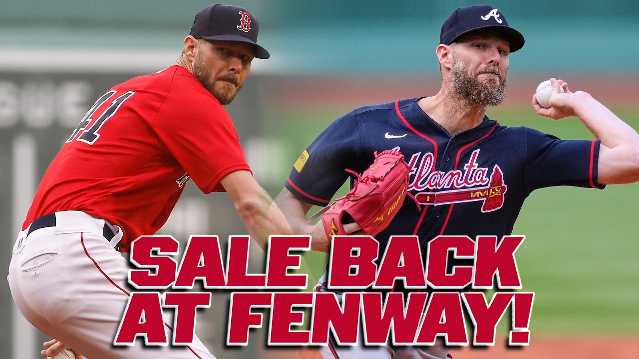 Chris Sale SHINES back at Fenway Park! 😤 (8 strikeouts for the Braves!) | MLB Highlights