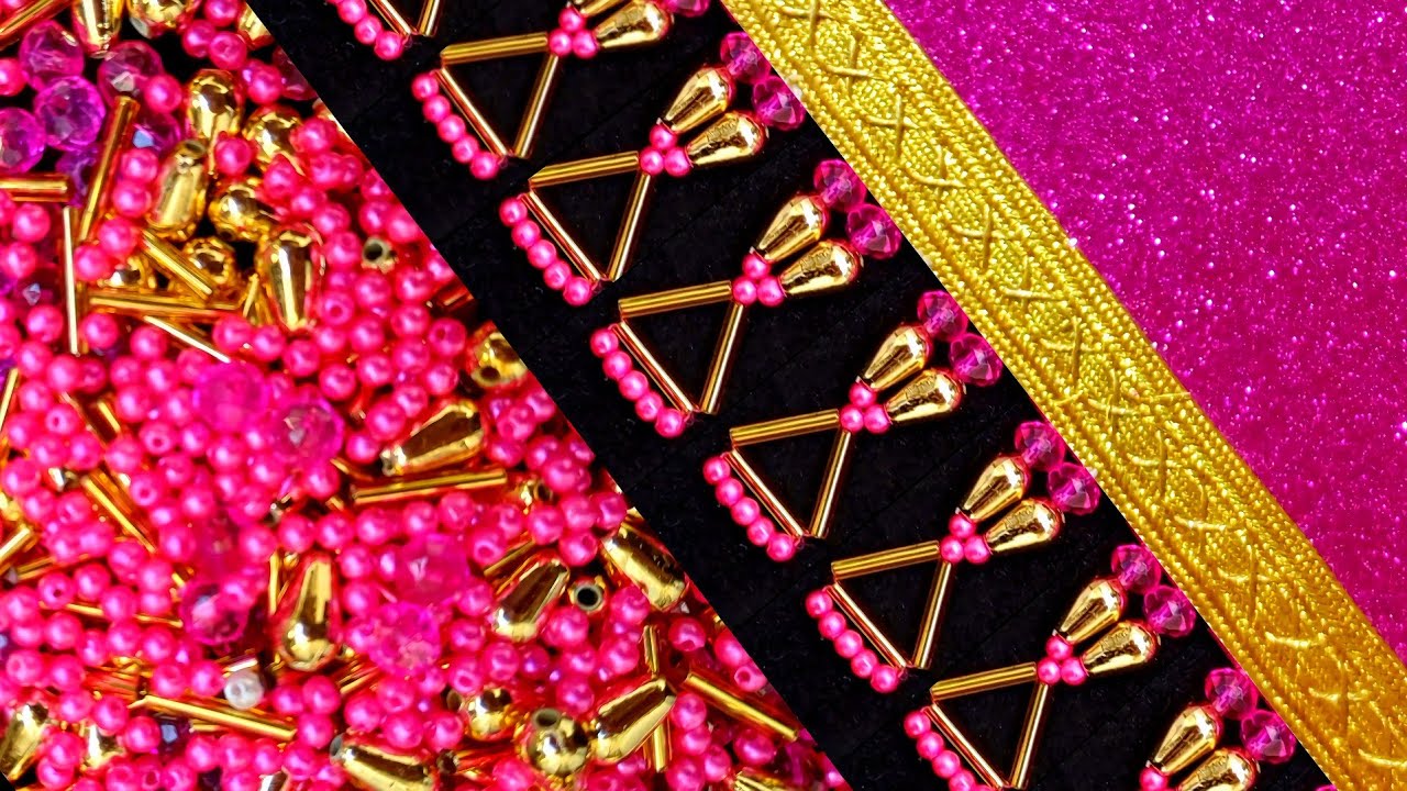 Very attractive and practical tassel embroidery training.#DIY💖