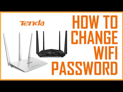 How To Change Wifi Password In Tenda Router | Changing wifi password in Tenda Router Video