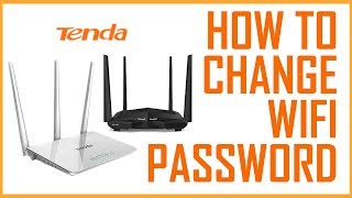 How To Change Wifi Password In Tenda Router | Changing wifi password in Tenda Router