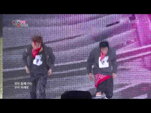 130703 EXO   Wolf History @ Korea China Friendship Concert tp