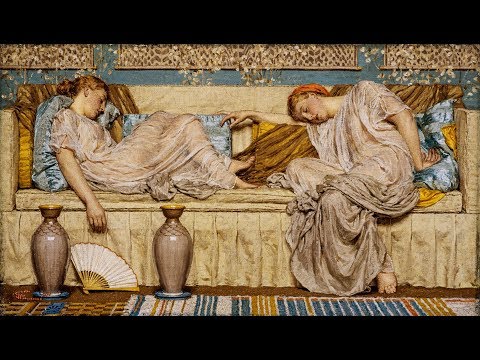 Albert Joseph Moore  (1841-1893)- Part I - A collection of works painted between 1857 and 1875