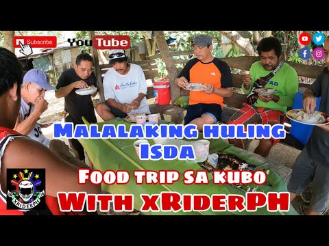 Vlog-10 Malaking huli ng xRiderPH sa Sampalok Lake food trip sa Kubo