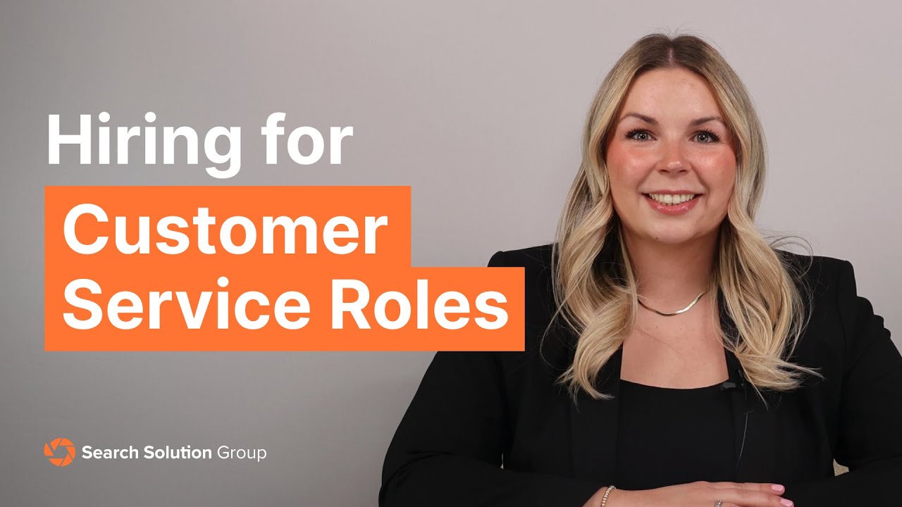 Customer Service Recruitment Firm - Search Solution Group