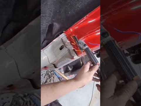 Replacing The DogLeg Section Of The Quarter Panel!